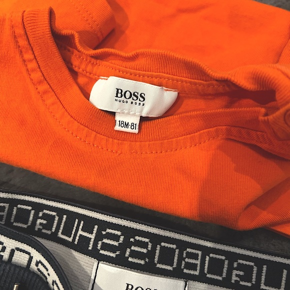 Boys Hugo Boss Set! 18-24months  Shorts and T-shirt - Picture 2 of 4